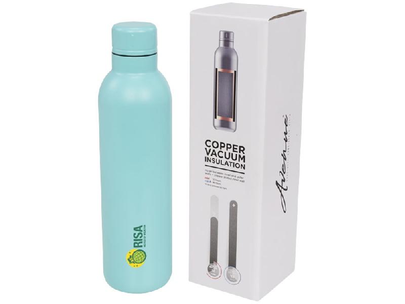 Спортивная бутылка Thor с вакуумной изоляцией объемом 510 мл,  мятный