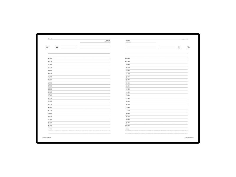 Ежедневник А6 недатированный Бумвинил, синий