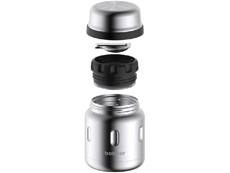 Термос для еды, вакуумный, бытовой, тм bobber. Объем 0.47 литра. Артикул Jerrycan-470 Matte