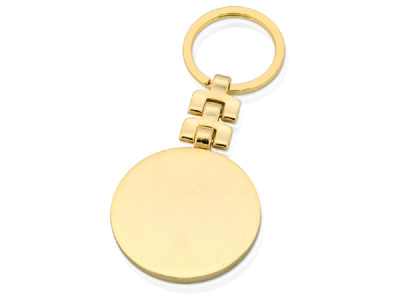Брелок Юбилей - 50 лет, золотистый