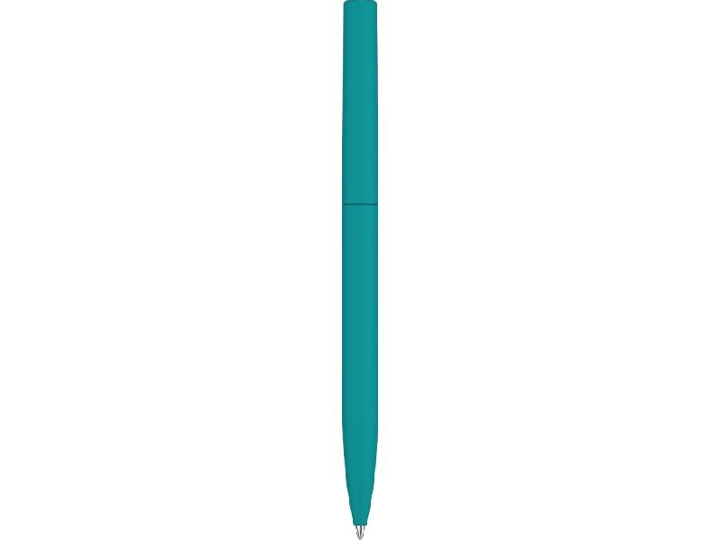 Шариковая ручка  Bright F Gum soft-touch, бирюзовый