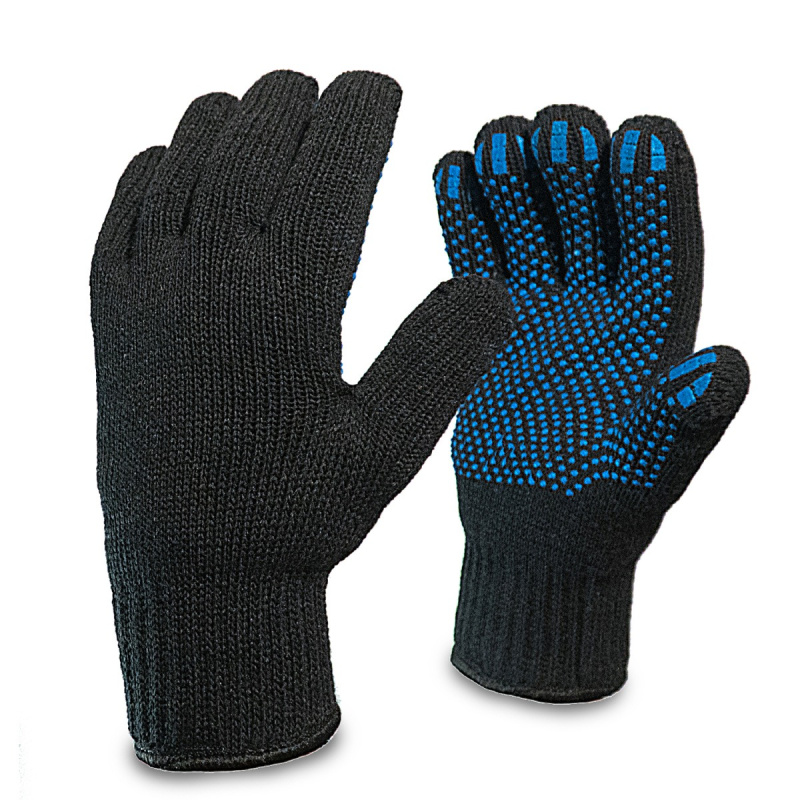 Перчатки П/Ш двойные ПВХ-точка