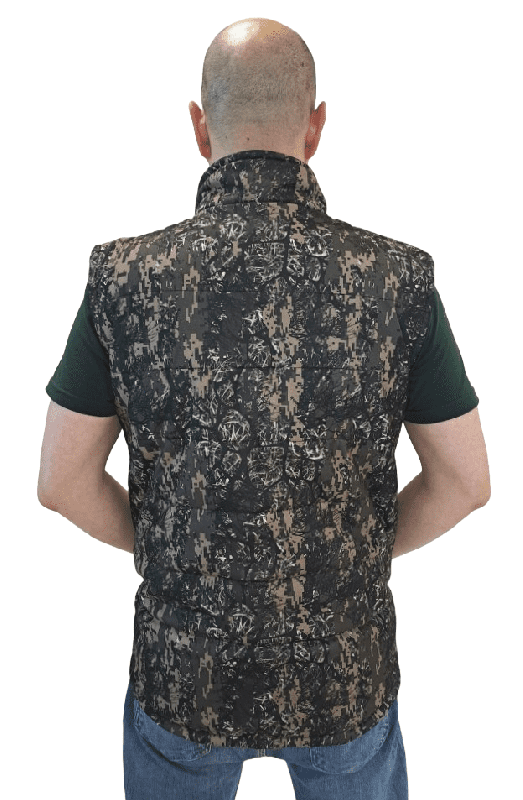 Жилет утепленный "РАПИД" цвет: кмф Цифра форест, ткань: Алова