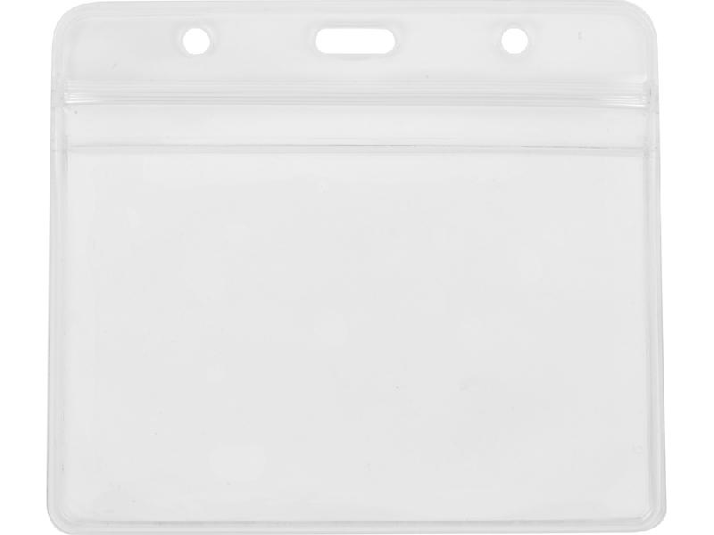 Бейдж Crystal Flat 115*101 мм (внут.размер 107*70 мм), прозрачный