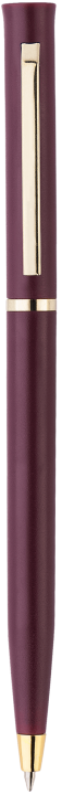 Ручка EUROPA GOLD Бордовая 2024.18