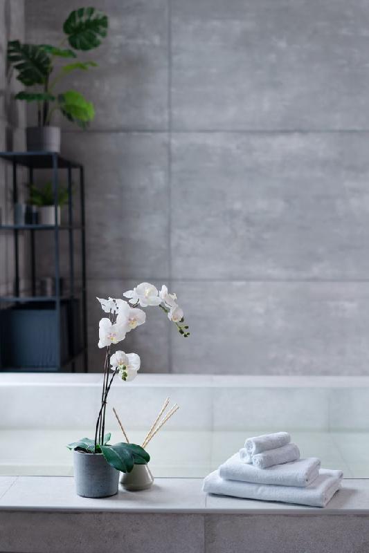 Полотенце отельное For Rooms, среднее, белое 50х100 см