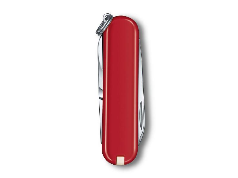 Нож-брелок VICTORINOX Classic Style Icon, 58 мм, 7 функций, красный