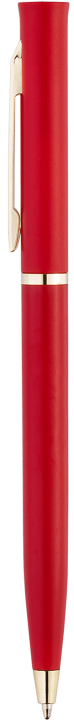 Ручка EUROPA GOLD Красная 2024.03