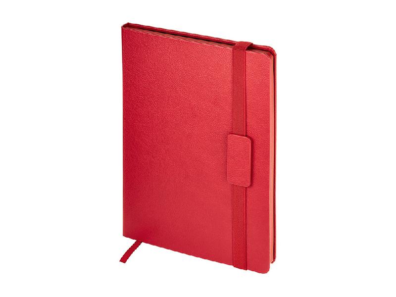 Ежедневник В5 недатированный Leggenda, красный