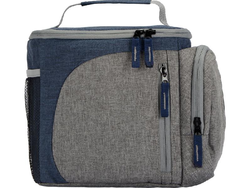 Сумка-холодильник Festival, серый/синий
