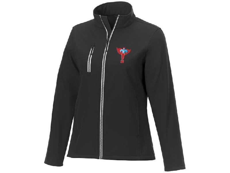 Женская софтшелл куртка Orion, черный