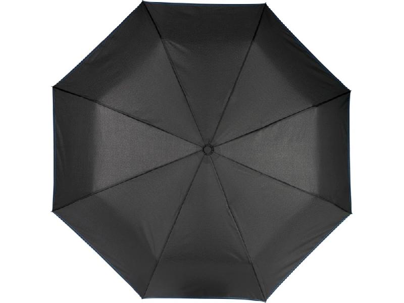 Автоматический складной зонт Stark-mini, черный/process blue