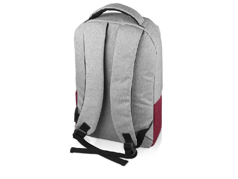 Рюкзак Fiji с отделением для ноутбука, серый/красный