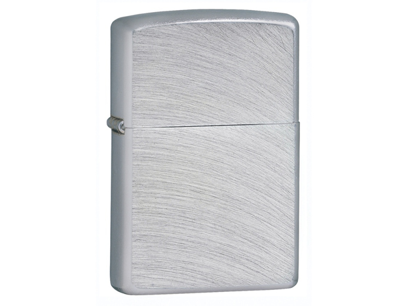 Зажигалка ZIPPO Classic с покрытием Chrome Arch, латунь/сталь, серебристая, матовая, 38x13x57 мм