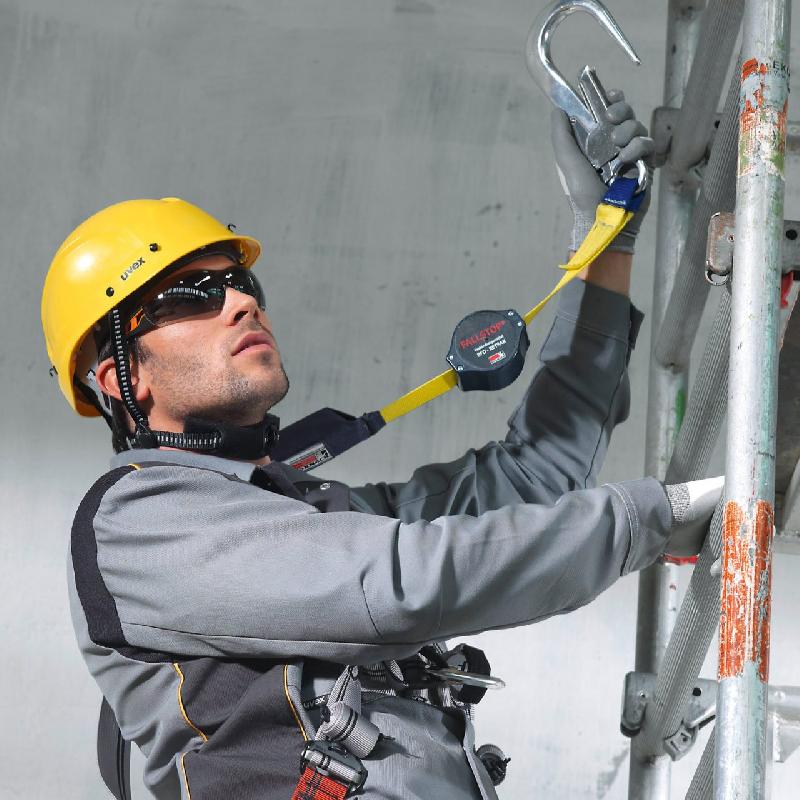 Каска защитная UVEX ФЕОС АЛПАЙН желтая (9773150)