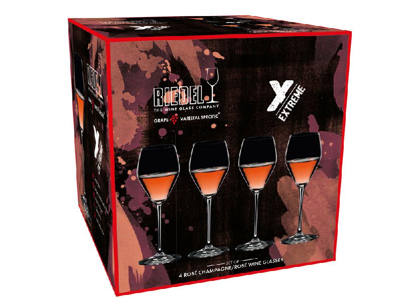 Набор бокалов Champagne Rose, 322мл. Riedel, 4шт