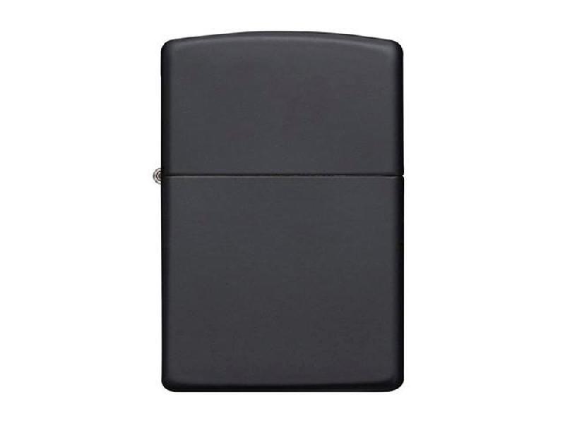 Зажигалка ZIPPO Classic с покрытием Black Matte, латунь/сталь, чёрная, матовая, 38x13x57 мм