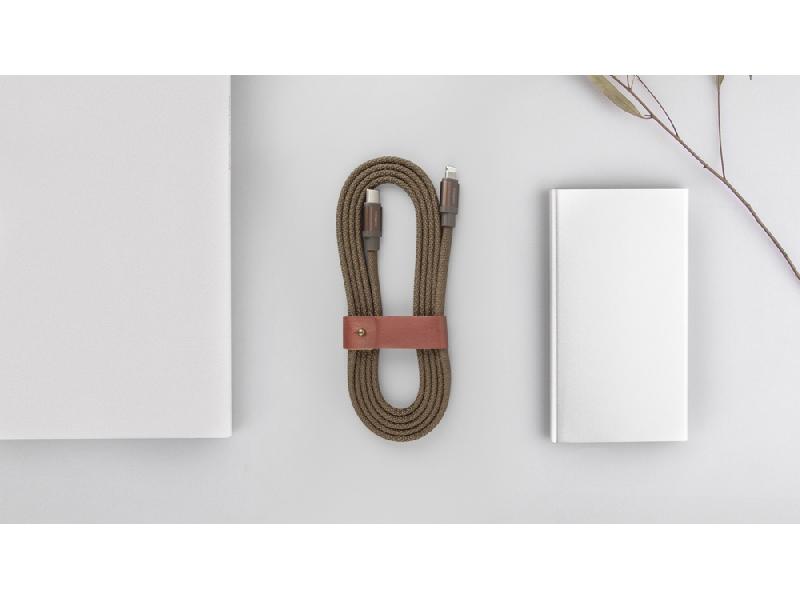 Кабель Rombica LINK-C Olive Cable