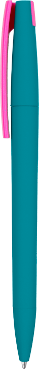 Ручка ZETA SOFT MIX Бирюзовая с розовым 1024.16.10