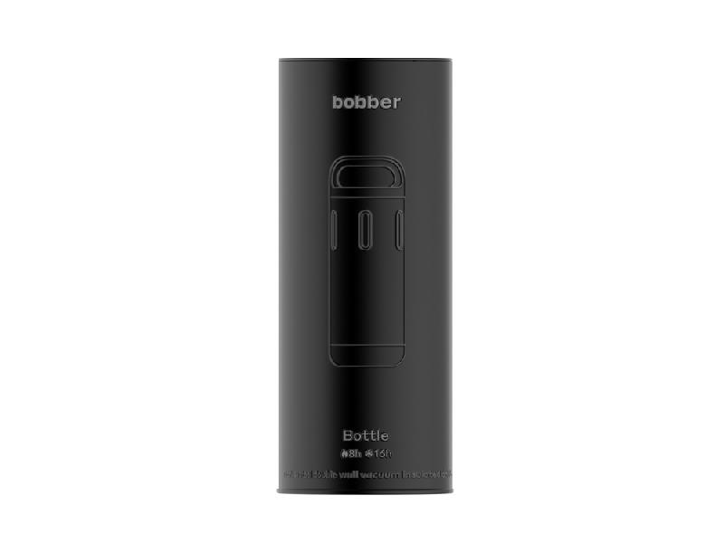 Вакуумный термос с керамическим покрытием бытовой, тм bobber, 590 мл. Артикул Bottle-590 Sand Grey (серый)