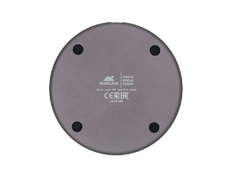 RIVACASE VA4915 GR3 беспроводное ЗУ 10 Вт, серая ткань, 12/96