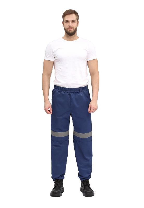 Костюм туристический  ПРТНЦФ с сеткой, цвет: т.синий/василек, ткань: Грета