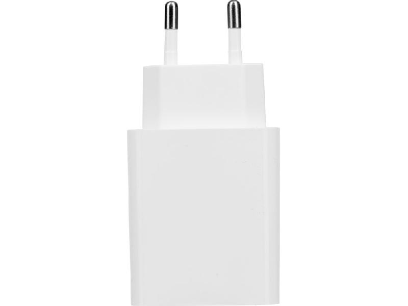 Сетевое зарядное устройство c выходами USB-A и USB-C Recharger, 10 Вт, белый