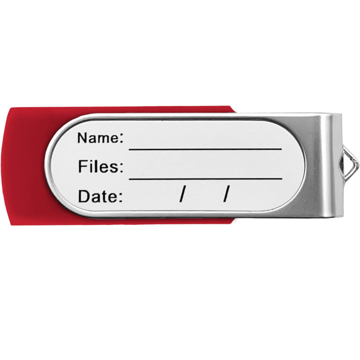 Флешка TWIST STICKER Красная 4110.03.64ГБ