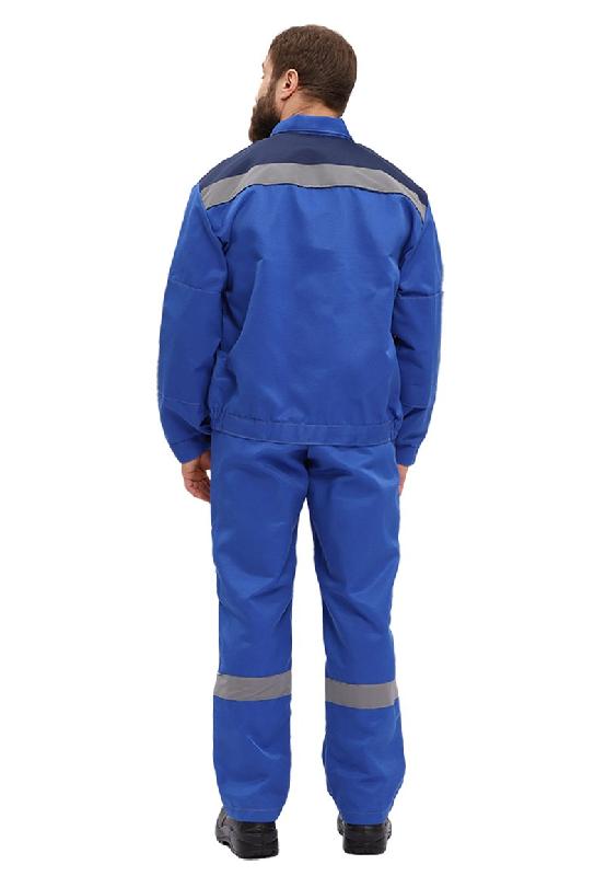 Костюм "ЛЕГИОН" куртка/полукомб. ВАСИЛЕК/Т.СИНИЙ