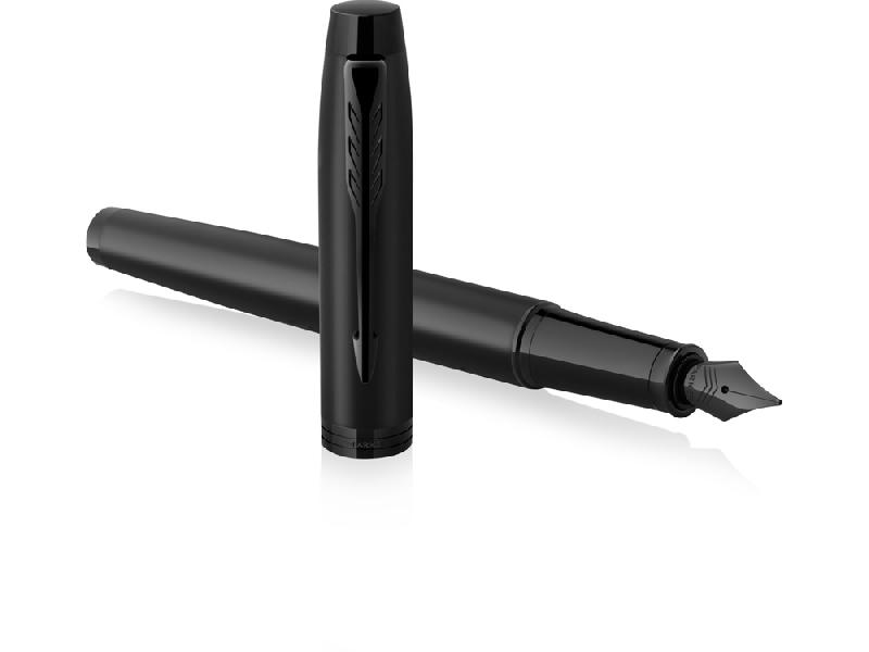 Перьевая ручка Parker IM Achromatic Matte Black BT, черный
