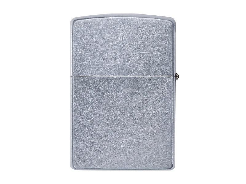 Зажигалка ZIPPO Classic с покрытием Street Chrome™, латунь/сталь, серебристая, матовая, 38x13x57 мм