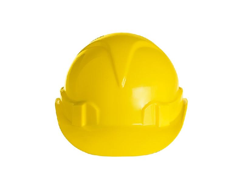 Каска защитная ЕЛАНПЛАСТ ЕВРОПА-ЛЮКС желтая (ленточное оголовье, храповый механизм)