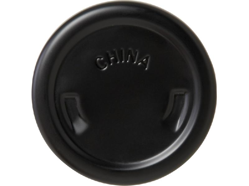 Бутылка для воды Guzzle из нержавеющей стали, сертифицированной по стандарту RCS, 820 мл - Черный