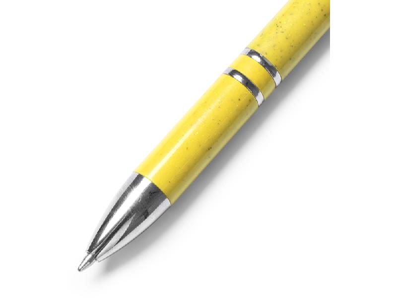 Ручка шариковая HAYEDO из пшеничного волокна, желтый