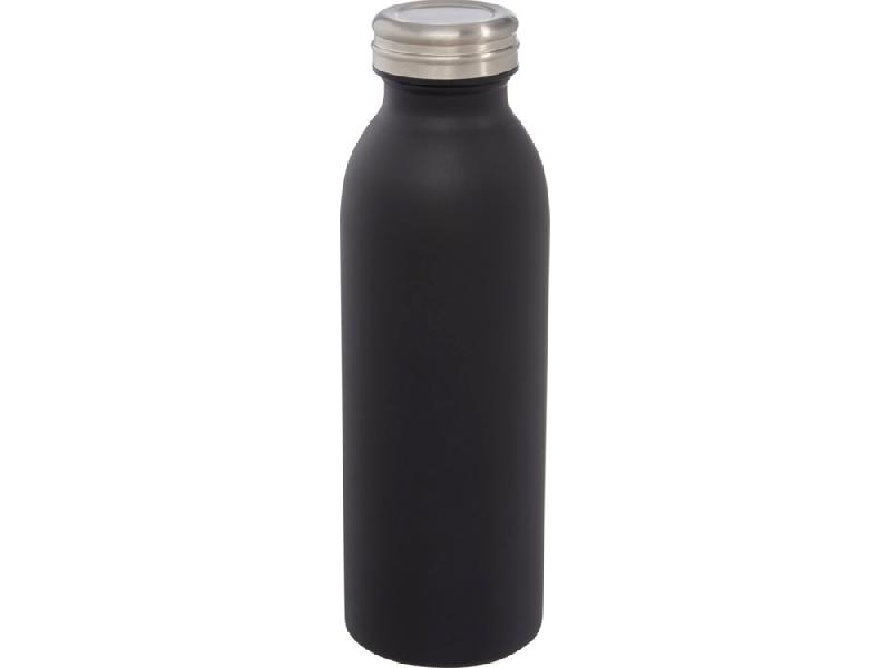 Бутылка Riti объемом 500 мл с медной обшивкой и вакуумной изоляцией , черный
