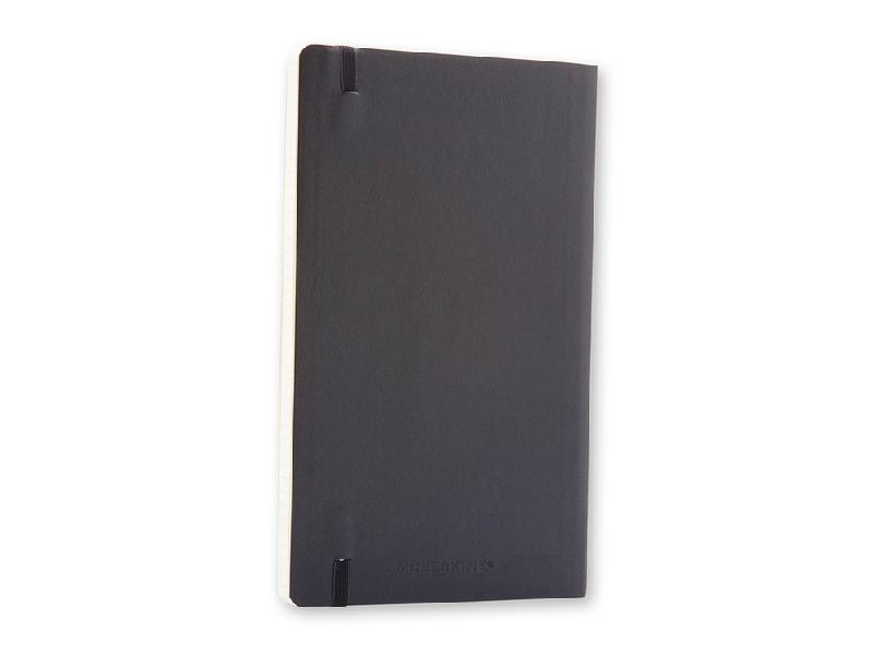 Записная книжка Moleskine Classic Soft (в клетку), Large (13х21см), черный