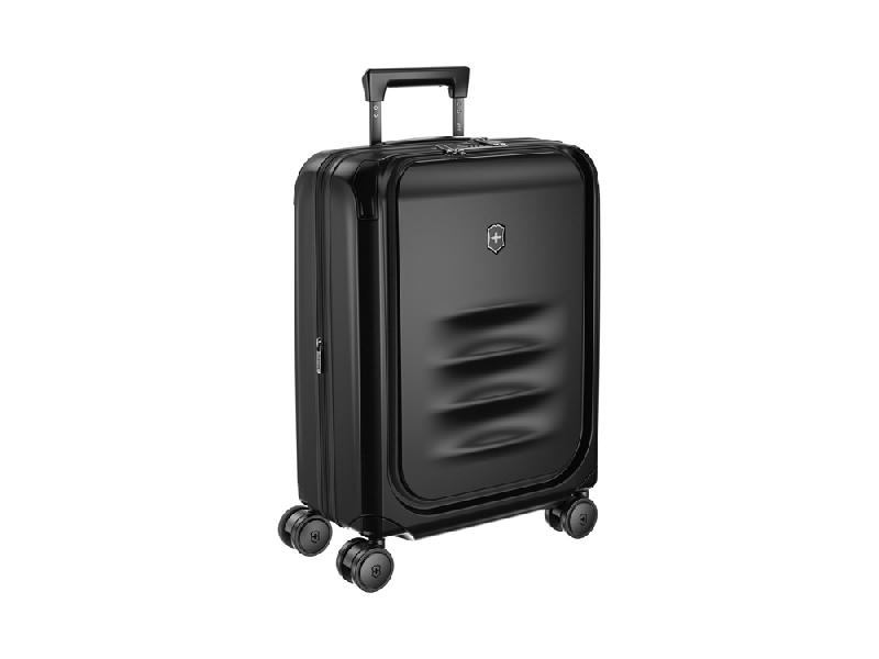 Чемодан VICTORINOX Spectra™ 3.0 Global Carry-On, чёрный, поликарбонат Sorplas™, 40x20x55 см, 39 л