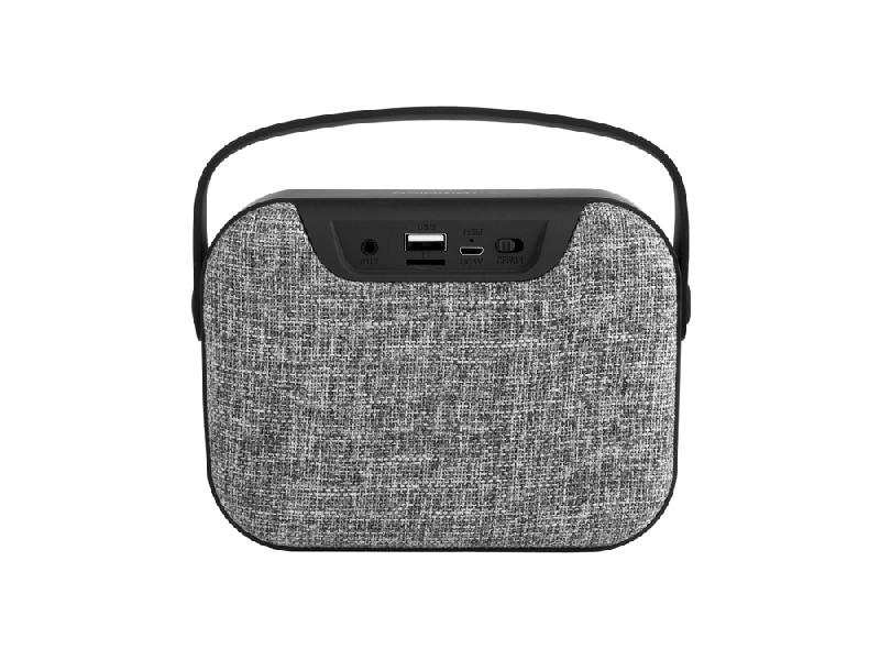 Портативная колонка Rombica Mysound Mia с логотипом, серый