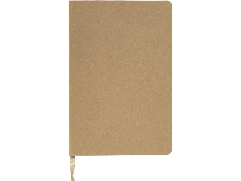 Блокнот из крафта и каменной бумаги А5 Fleekstone, твердая обложка, крафтовый