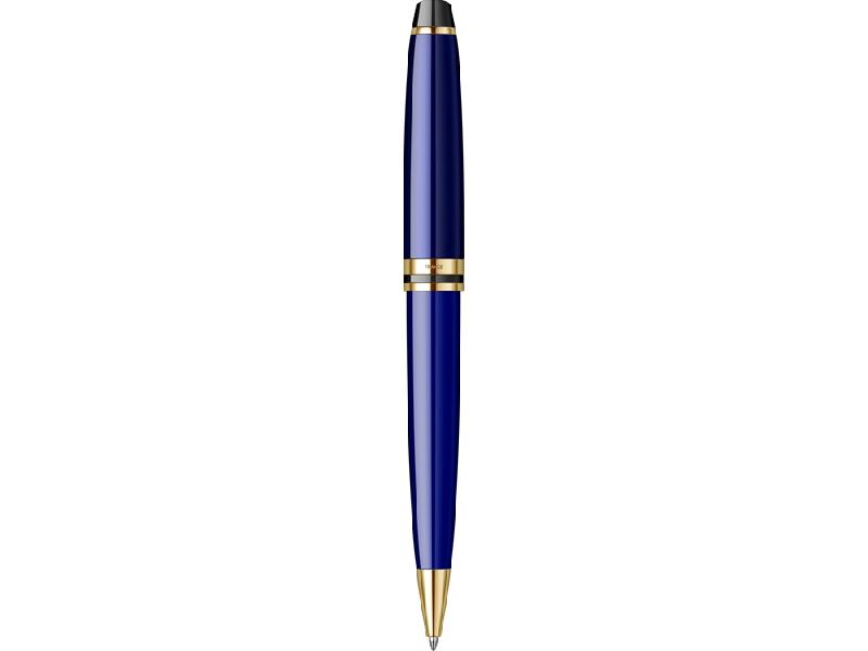 Шариковая ручка Waterman Expert Blue Lacquer GT, цвет чернил: синий М