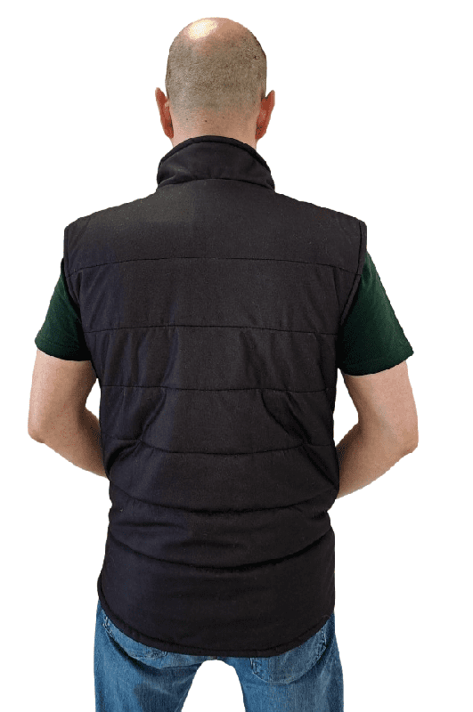 Жилет утепленный "РАПИД" цвет: т.серый, ткань: Алова