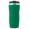 Термокружка SLIM SOFT 350мл. Зеленая с черной крышкой 6031.02