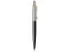 Шариковая ручка Parker Jotter K160, цвет: Black/GT, стержень: M, цвет чернил: blue, в подарочной упаковке.