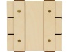 Деревянная подарочная коробка с крышкой Ларчик на бечевке