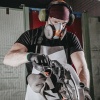 Перчатки защитные из полиэфира с полиуретановым покрытием Jeta Safety JP011b черные