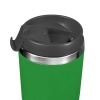 Термокружка KOMO SOFT 420мл. Зеленая с черной крышкой 6061.02