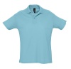 Рубашка поло мужская Summer 170, бирюзовая