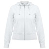 Толстовка женская Hooded Full Zip белая