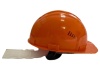Каска защитная строительная ПРОФИ оранжевая (пластиковое оголовье)