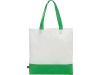 Сумка-шоппер двухцветная Revive из нетканого переработанного материала, зеленый